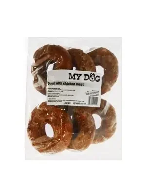 Laatste Versie Pochoutka Donut s kuřecím masem 12,5cm 6ks